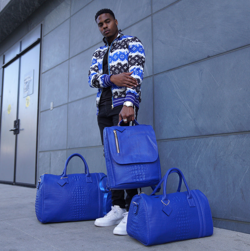 Apollo 2 Travel Set in Royal Blue