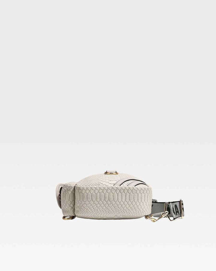 Apollo 1 Tear Drop Crossbody Bag in Grey