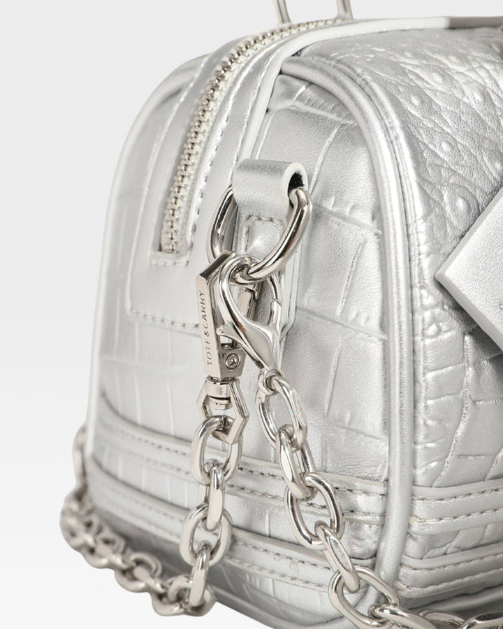 Apollo 2 Loaf Purse in Silver