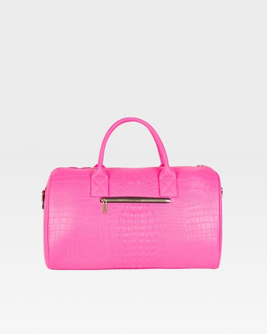 Apollo 2 Travel Set in Neon Pink