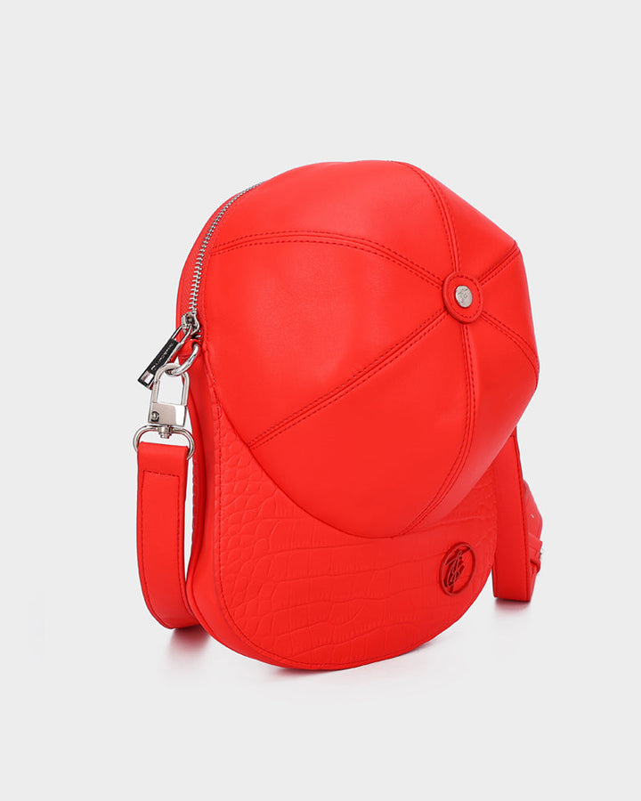 Baseball Cap Design Bag in Red