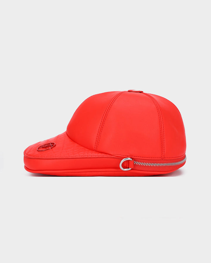 Baseball Cap Design Bag in Red